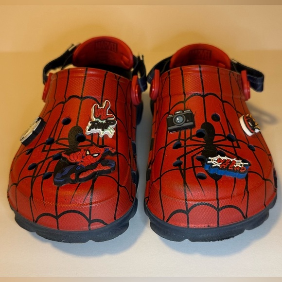 Spider-Man Kids All Terrain Crocs - Red - Picture 2 of 4